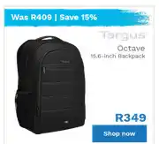 Targus Octave 15.6 Inch Backpack