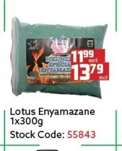 Africa Cash and Carry Lotus Enyamazane 1x300g offer