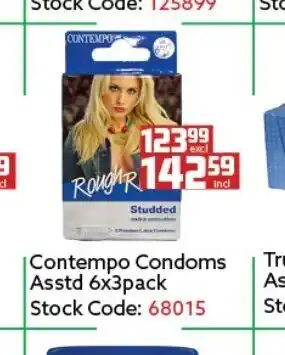 Africa Cash and Carry Contempo Condoms Asstd 6x3pack offer