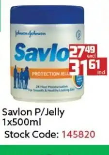 Africa Cash and Carry Savlon P/Jelly 1x500ml offer