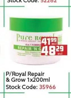 Africa Cash and Carry P/Royal Repair & Glow 1x200ml offer