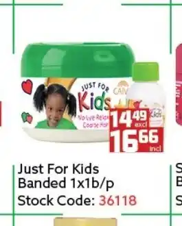 Africa Cash and Carry Just For Kids Banded 1x1b/p offer