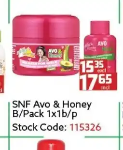 SNF Avo & Honey B/Pack 1x1b/p