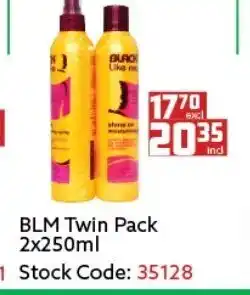 Africa Cash and Carry BLM Twin Pack 2x250ml offer