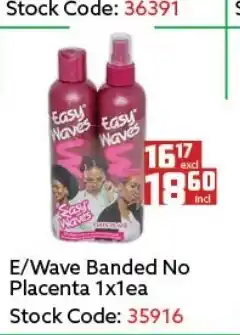 Africa Cash and Carry E/Wave Banded No Placenta 1x1ea offer