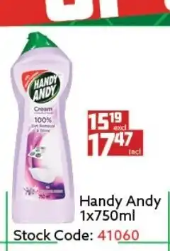 Africa Cash and Carry Handy Andy 1x750ml offer