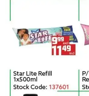 Africa Cash and Carry Star Lite Refill 1x500ml offer