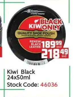 Africa Cash and Carry Kiwi Black 24x50ml offer