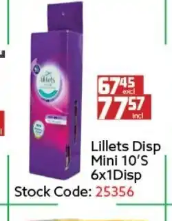 Africa Cash and Carry Lillets Disp Mini 10's 6x1 Disp offer