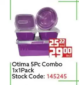 Africa Cash and Carry Otima 5Pc Combo 1x1pack offer