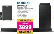 Game Samsung 2.1 CH Soundbar T450 offer
