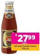 Game All gold tomato sauce-700ml each offer