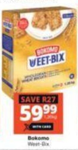Checkers Bokomo Weet-Bix offer