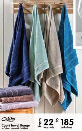 Makro Colibri Capri Towel Range Face Cloth offer