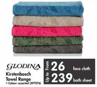 Makro Glodina Kirstenbosch Towel Range face cloth offer