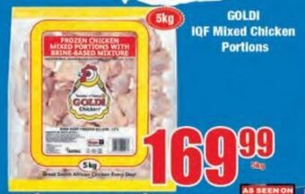 Boxer Goldi IQF Mixed Chicken Portions 5kg offer