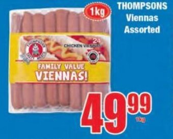 Boxer Thompsons Viennas assorted 1kg offer