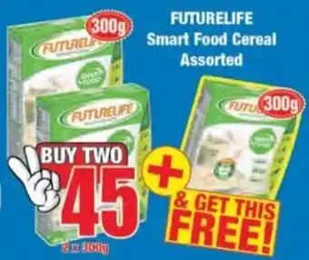 Boxer Futurelife Smart Food Cereal assorted 2 x 300g offer