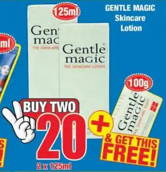 Boxer Gentle Magic Skincare Lotion 2 x 125ml + 100g offer