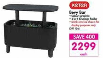 Makro Keter Bevy Bar offer