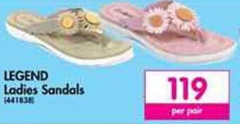 Makro Legend Ladies Sandals offer