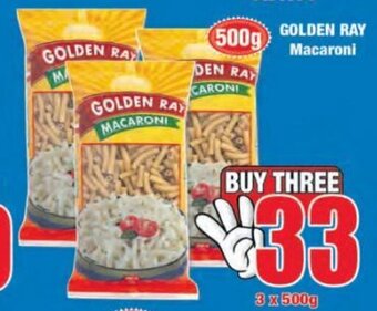 Boxer Golden Ray Macaroni 3 x 500g offer