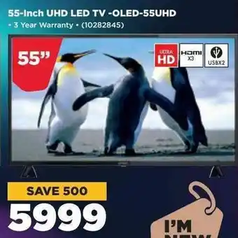 HiFi Corp Orion 55-inch UHD LED TV-OLED55UHD offer