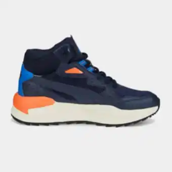 Puma junior x-ray speed mid wtr navy sneaker