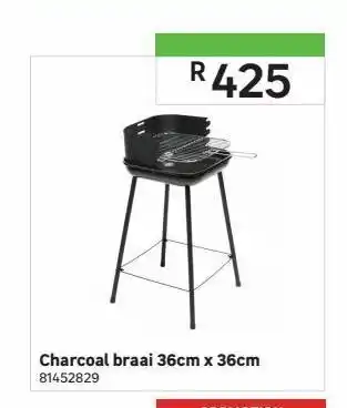 Leroy Merlin Charcoal braai 36 cmx 36cm offer