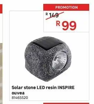 Leroy Merlin Solar stone led resin inspire ouvea offer