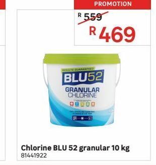 Leroy Merlin Chlorine blu 52 granular 10kg offer