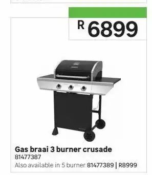 Leroy Merlin Gas braai 3 burner crusade offer