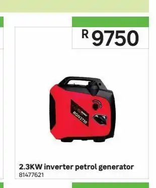 Leroy Merlin 2.3kw inverter petrol generator offer