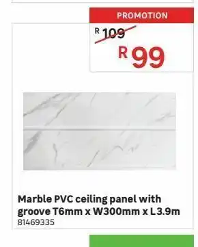 Marble pvc ceiling panel with groove t6mm x w300mm x l3.9m