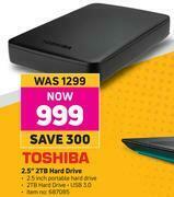 Game Toshiba 2.5" 2TB Hard Drive offer