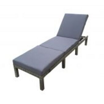 HiFi Corp Deluxe pe rattan lounger with cushion offer