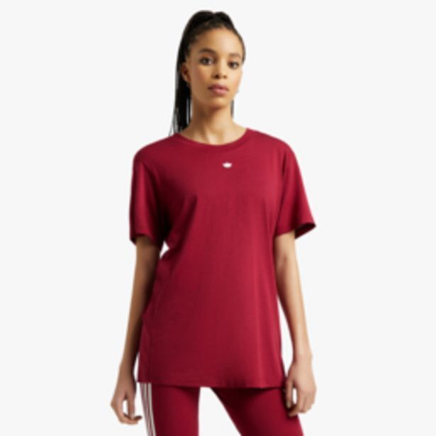 womens burgundy adidas t shirt