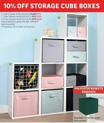 Leroy Merlin Cube 2 Boxes White 81455419 offer