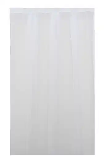 Sheet Street Extra length sheer taped curtain l250xw270cm offer