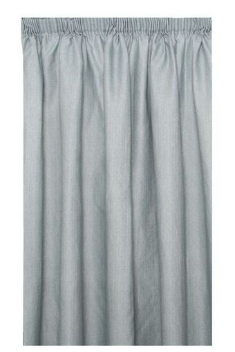 Sheet Street Barkweave taped lined curtain l218xw230cm offer