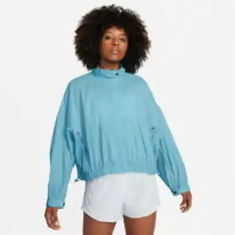 Totalsports Women's nike run division aqua jacket offer