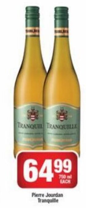 Pierre Jourdan Tranquille 750ml