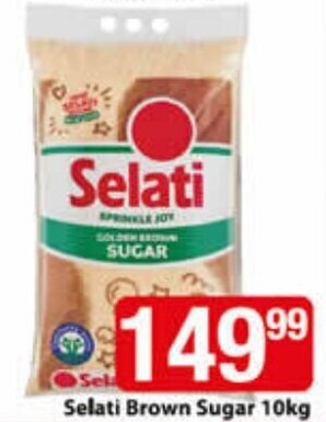 Check Save Selati Brown Sugar 10kg offer