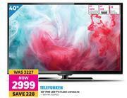 Game Telefunken 40" FHD LED TV TLEDD-40FHDA/B offer