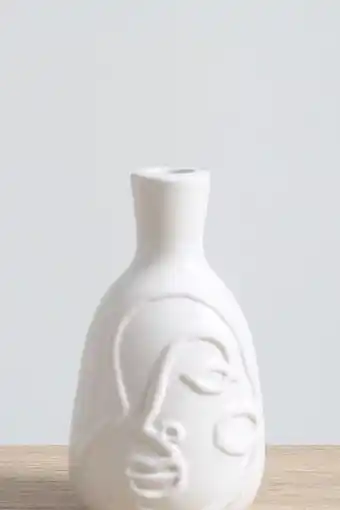 Sheet Street Mini face decorative vase offer