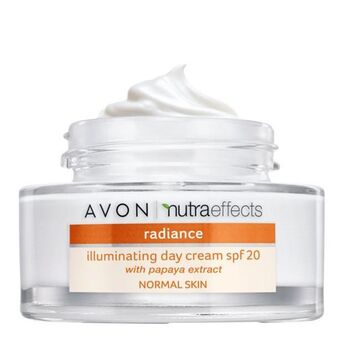 AVON Nutraeffects radiance illuminating day cream spf 20 50ml offer