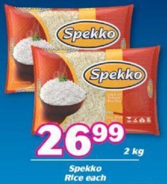 Spekko Rice 2kg