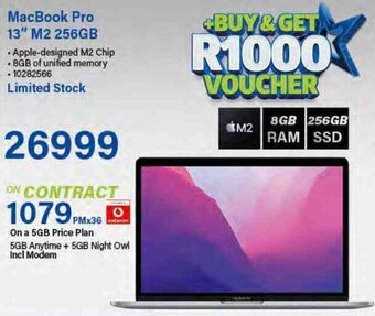 Incredible Connection MacBook Pro 13" M2 256GB offer