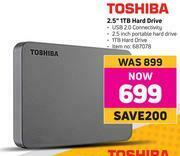 Game Toshiba 2.5" 1TB Hard Drive offer