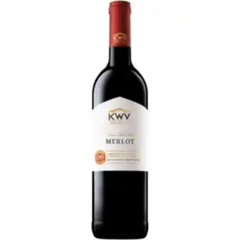 Checkers Liquor Shop Kwv merlot red wine bottle 750ml offer